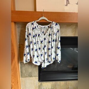 Ava Sky Blouse